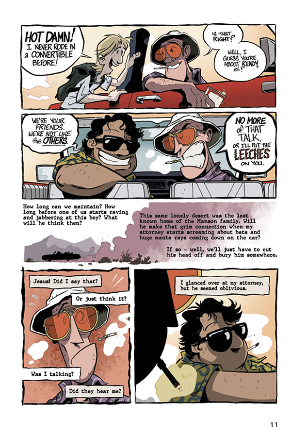 Fear and Loathing in Las Vegas Graphic novel review