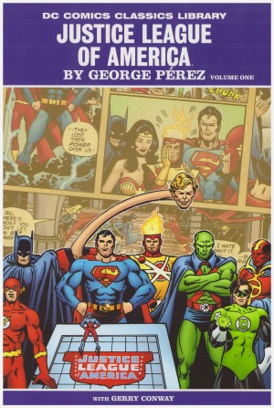 Justice League of America by George Pérez Volume One cover