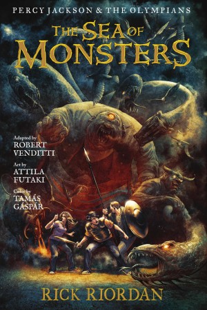 Percy Jackson and the Olympians: Sea of Monsters cover