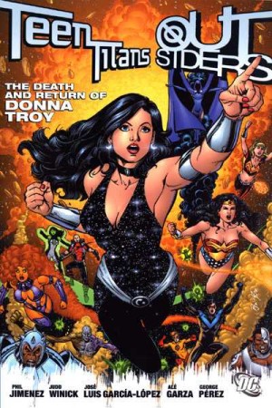 Teen Titans/Outsiders: The Death and Return of Donna Troy cover