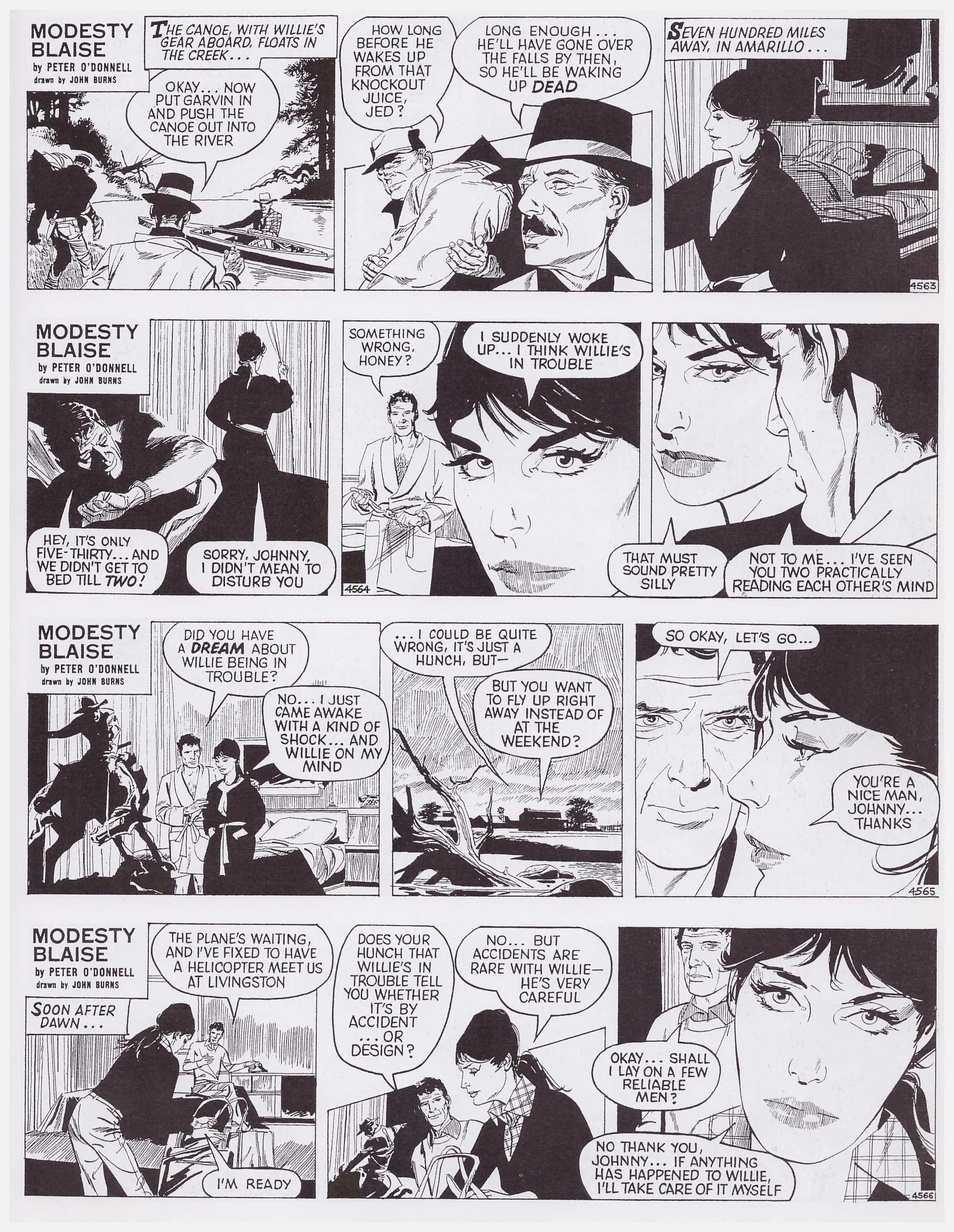 Modesty Blaise Yellowstone Booty review