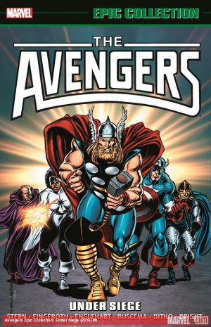 Marvel Epic Collection: The Avengers – Under Siege cover