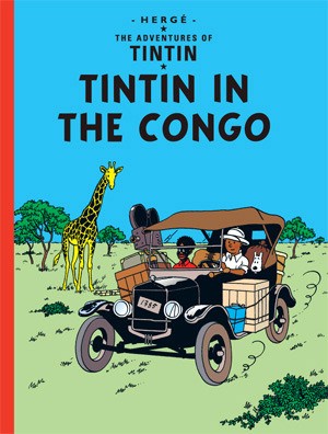 The Adventures of Tintin: Tintin in the Congo cover