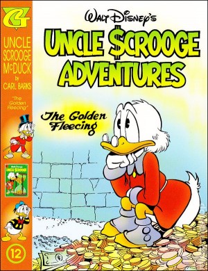 Uncle Scrooge Adventures by Carl Barks in Color 12 cover