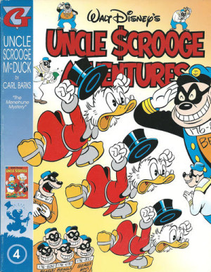 Uncle Scrooge Adventures in Color by Carl Barks 4 cover