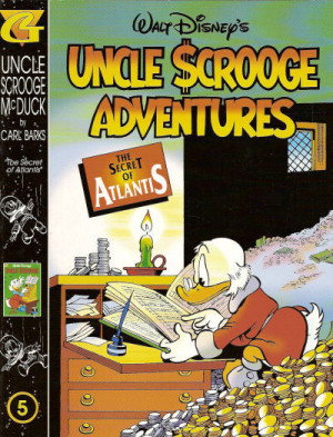 Uncle Scrooge Adventures in Color by Carl Barks 5 cover