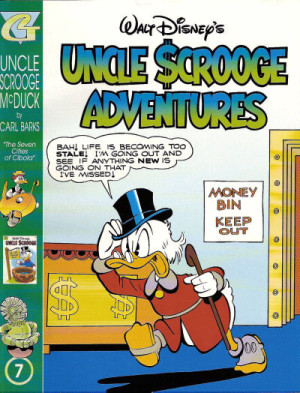Uncle Scrooge Adventures in Color by Carl Barks 7 cover