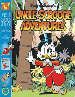 Uncle Scrooge Adventures in Color by Carl Barks 8 cover