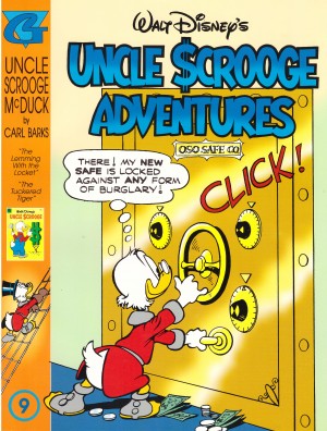 Uncle Scrooge Adventures by Carl Barks in Color 9 cover