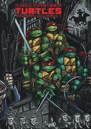 Eastman and Laird’s Teenage Mutant Ninja Turtles: Ultimate Black & White Collection/The Works Vol. 3 cover