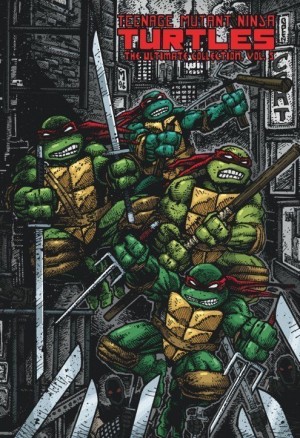 Eastman and Laird’s Teenage Mutant Ninja Turtles: Ultimate Black & White Collection/The Works Vol. 5 cover