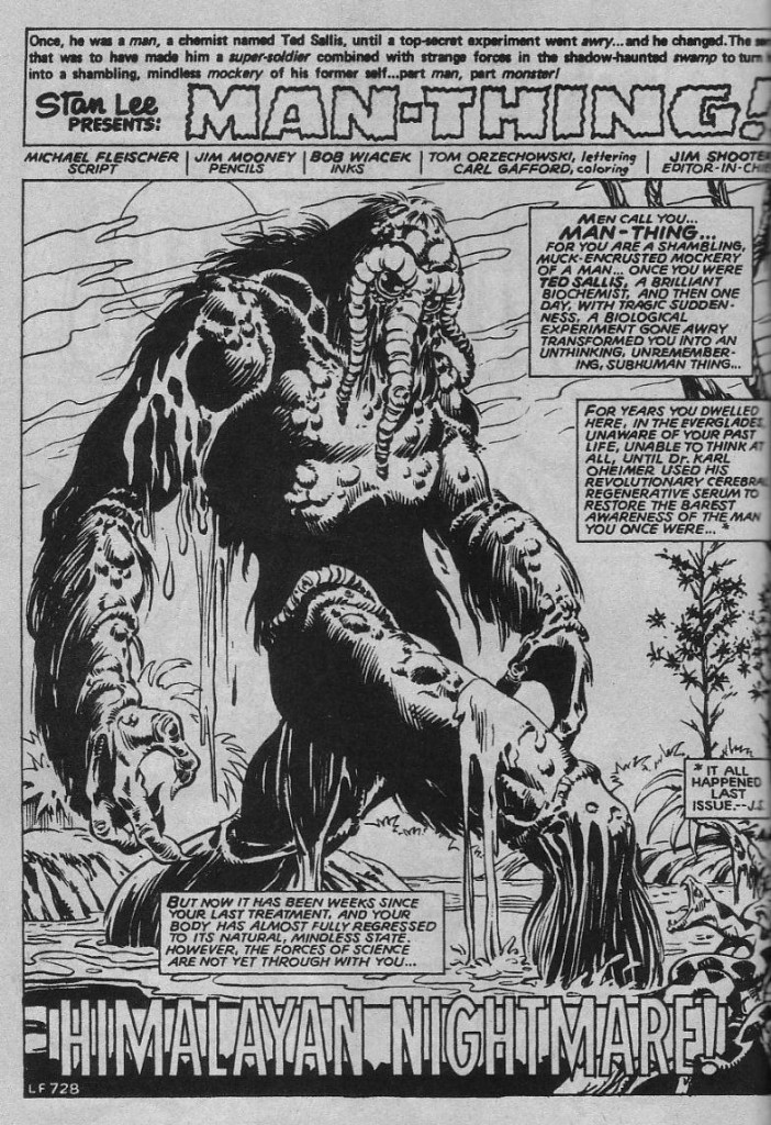 Essential Man-Thing vol 2 review