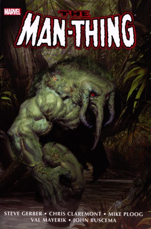 Man-Thing Omnibus cover