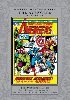 Marvel Masterworks: The Avengers Volume 10 cover