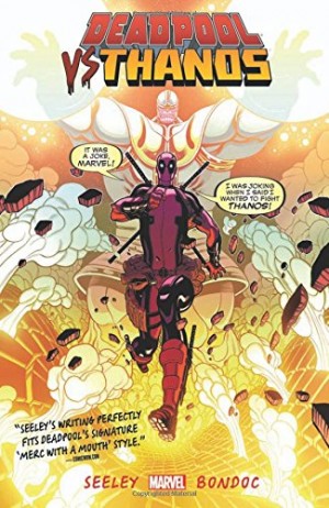 Deadpool vs Thanos cover