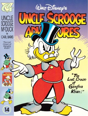 Uncle Scrooge Adventures by Carl Barks in Color 14 cover