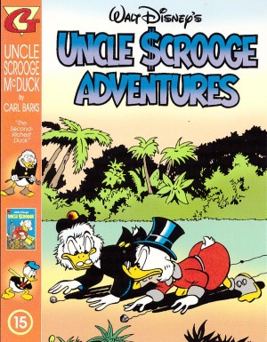 Uncle Scrooge Adventures by Carl Barks in Color 15 cover