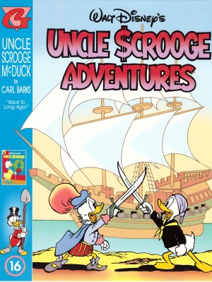 Uncle Scrooge Adventures by Carl Barks in Color 16 cover