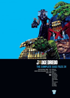Judge Dredd: The Complete Case Files 28 cover