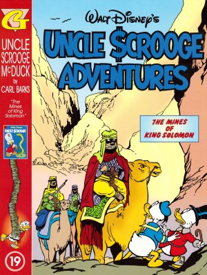 Uncle Scrooge Adventures by Carl Barks in Color 19 cover