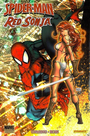 Spider-Man/Red Sonja cover