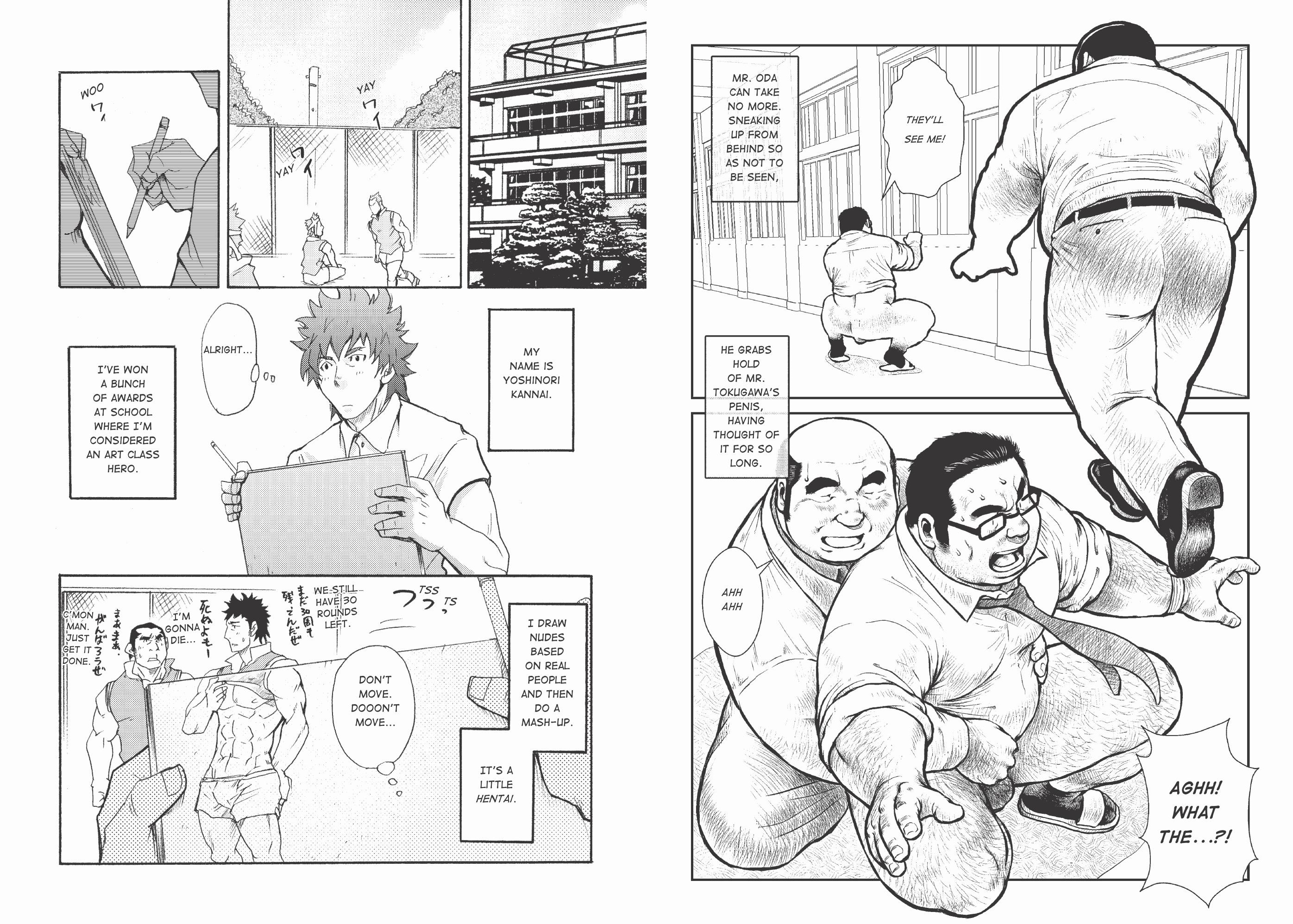 Massive gay erotic manga and the men who make it