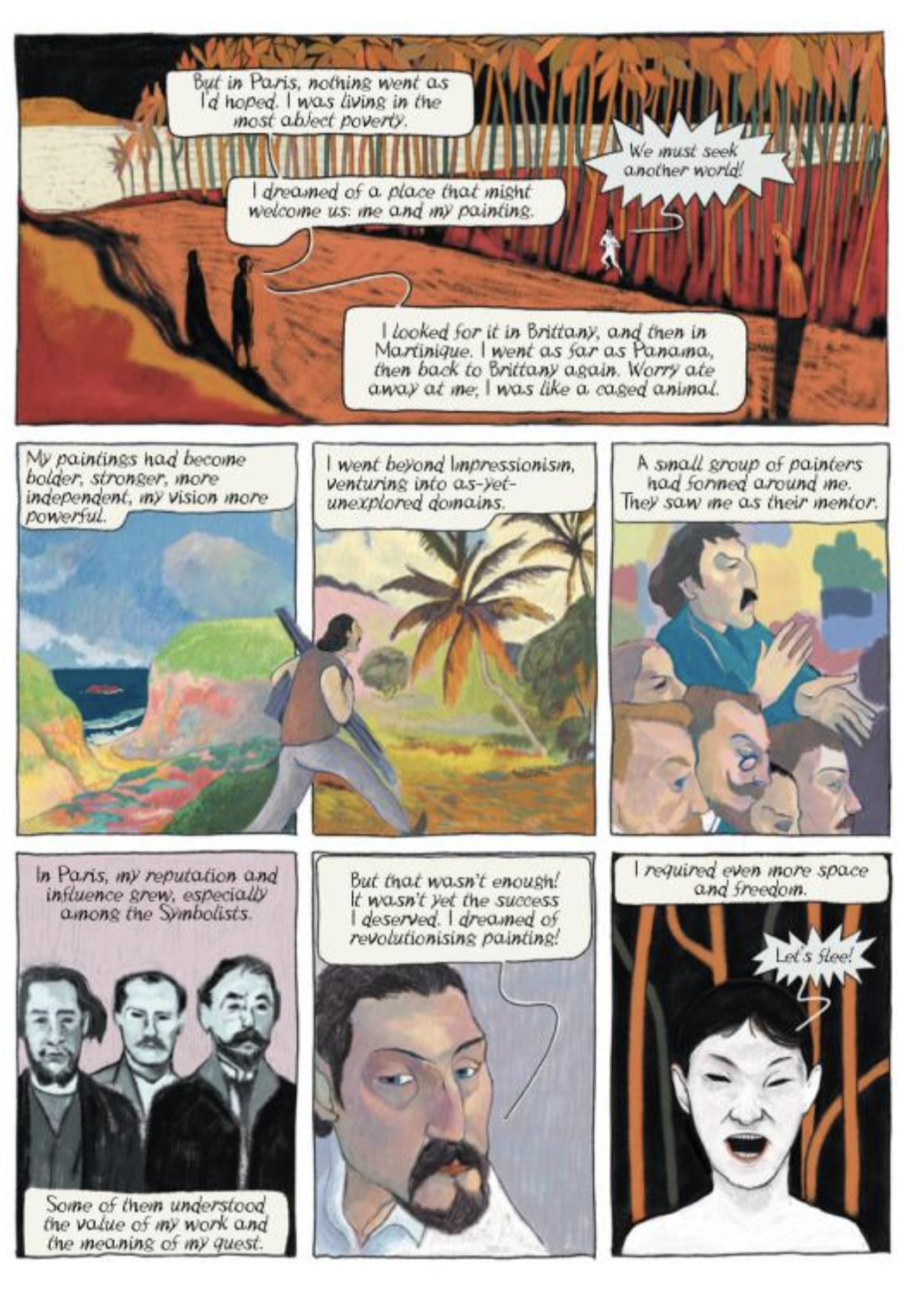 Gauguin graphic novel review