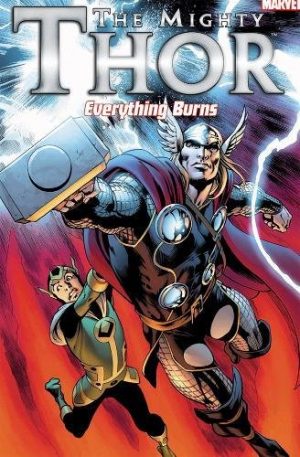 The Mighty Thor/Journey Into Mystery: Everything Burns cover