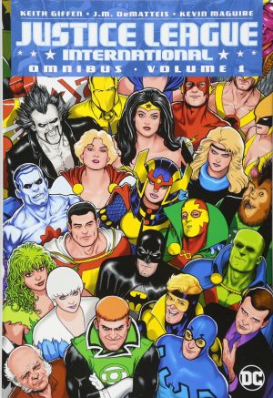 Justice League International Omnibus Volume One cover