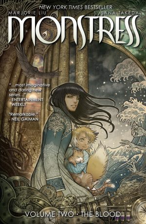 Monstress Volume Two: The Blood cover