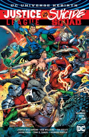 Justice League vs Suicide Squad cover