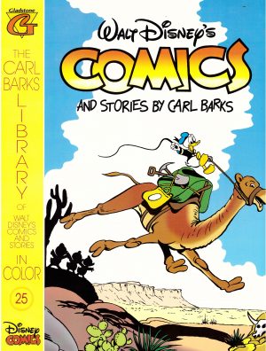 Walt Disney’s Comics and Stories by Carl Barks No. 25 cover