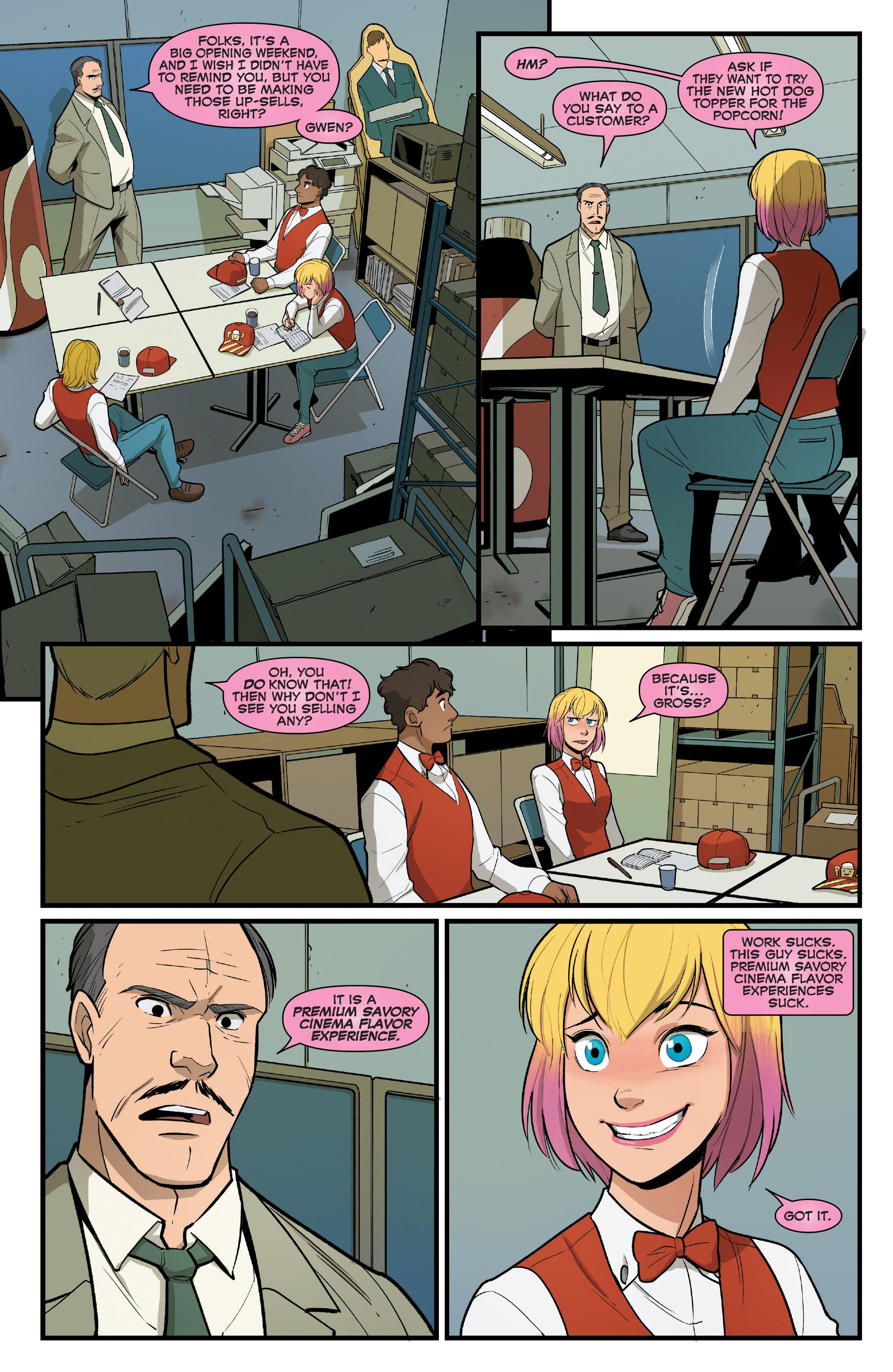 Gwenpool Beyond The Fourth Wall V4 review