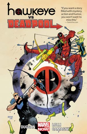 Hawkeye vs. Deadpool cover