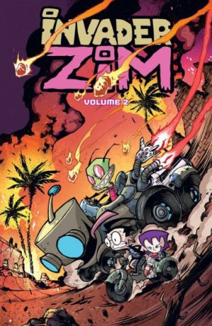 Invader Zim Vol. 2 cover