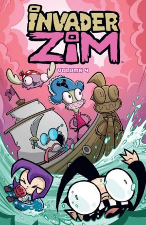 Invader Zim Vol. 4 cover