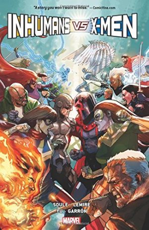 Inhumans vs. X-Men cover