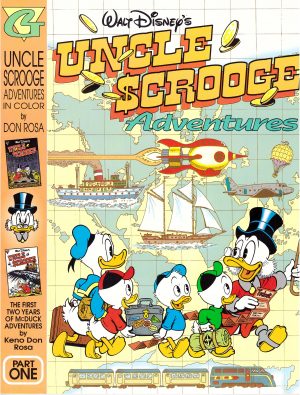 Uncle Scrooge Adventures in Color by Don Rosa Part One cover