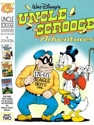 Uncle Scrooge Adventures in Color by Don Rosa Part Two cover