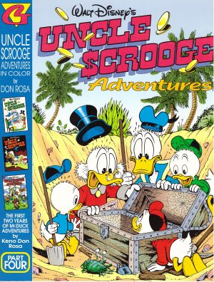 Uncle Scrooge Adventures in Color by Don Rosa Part Four cover