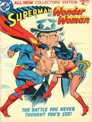 Superman vs. Wonder Woman cover