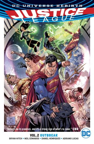 Justice League Vol. 2: Outbreak cover