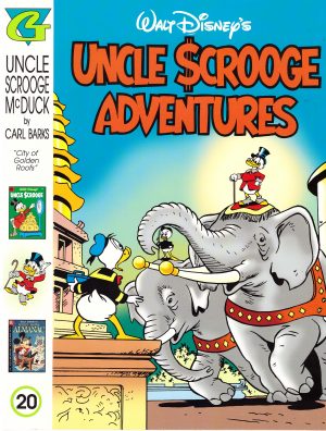 Uncle Scrooge Adventures by Carl Barks in Color 20 cover