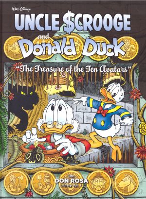Uncle Scrooge and Donald Duck: The Treasure of the Ten Avatars – The Don Rosa Library Vol. 7 cover