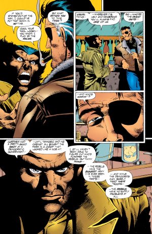Wolverine and Nick Fury - Scorpio review