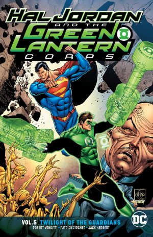 Hal Jordan and the Green Lantern Corps Vol. 5: Twilight of the Guardians cover