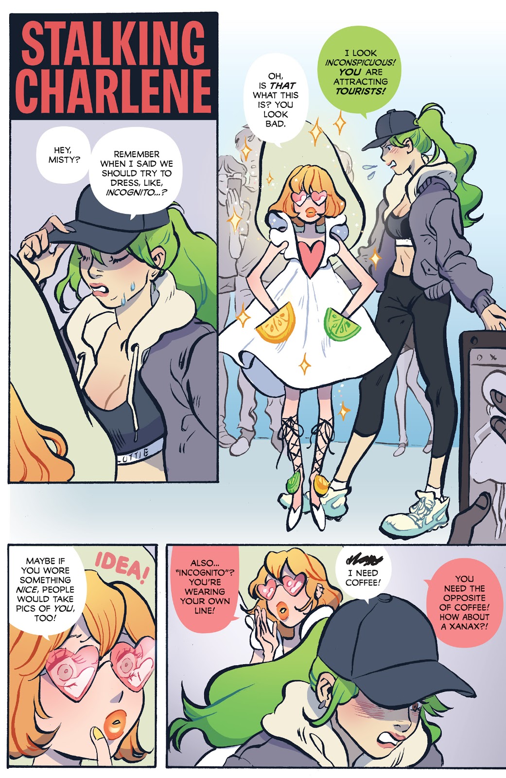 Snotgirl Green Hair, Don't Care review
