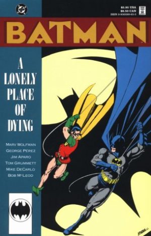 Batman: A Lonely Place of Dying cover