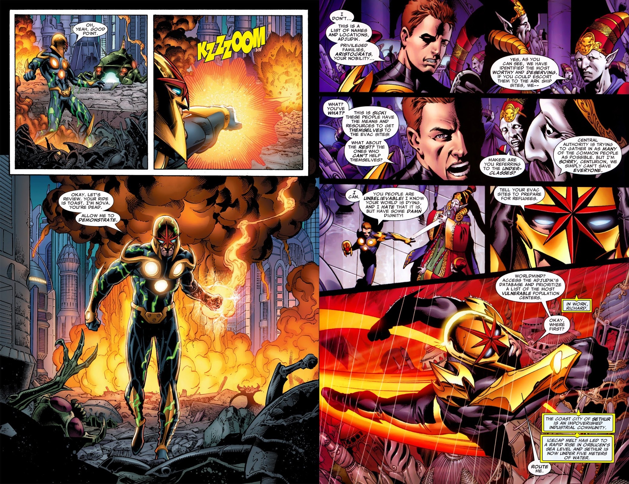 Nova by Abnett & Lanning The Complete Collection v1 review