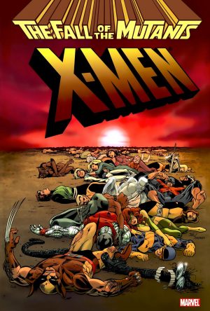 X-Men: The Fall of the Mutants Omnibus cover
